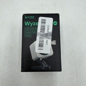 WYZE Cam v4 2.5K HD WiFi Smart Home Security Camera Open Box